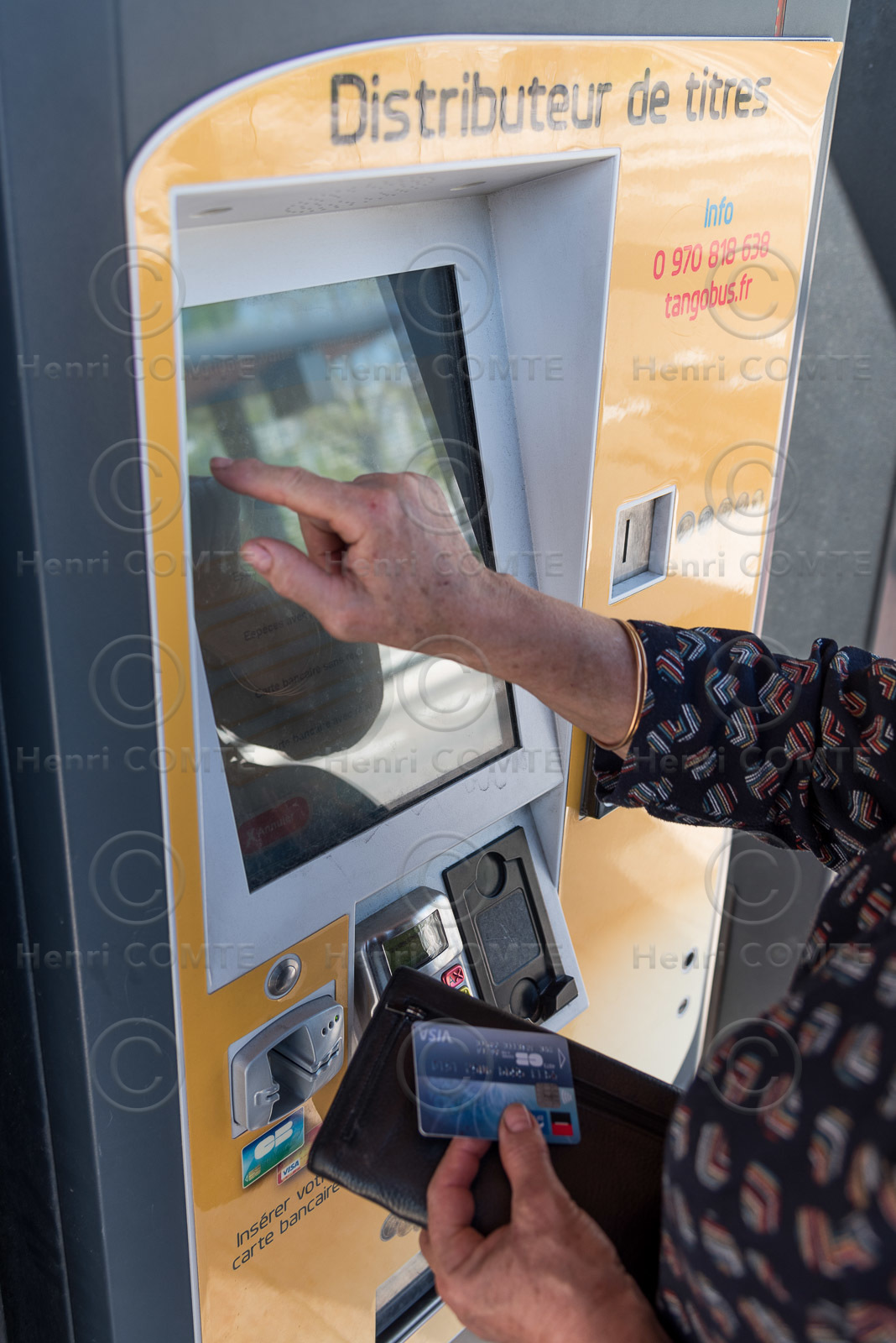 Achat billet transport