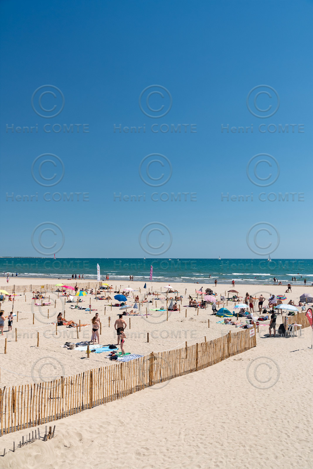 Plage Grande-Motte Covid 19