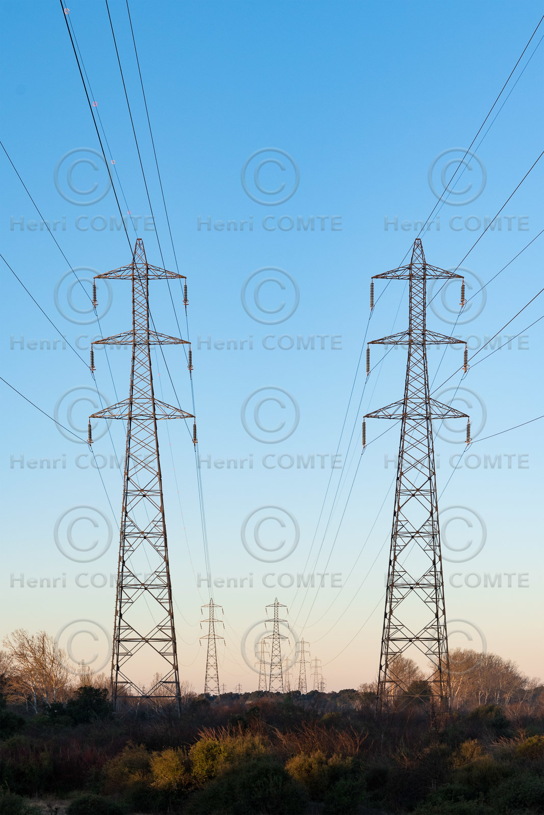 Pylones électriques