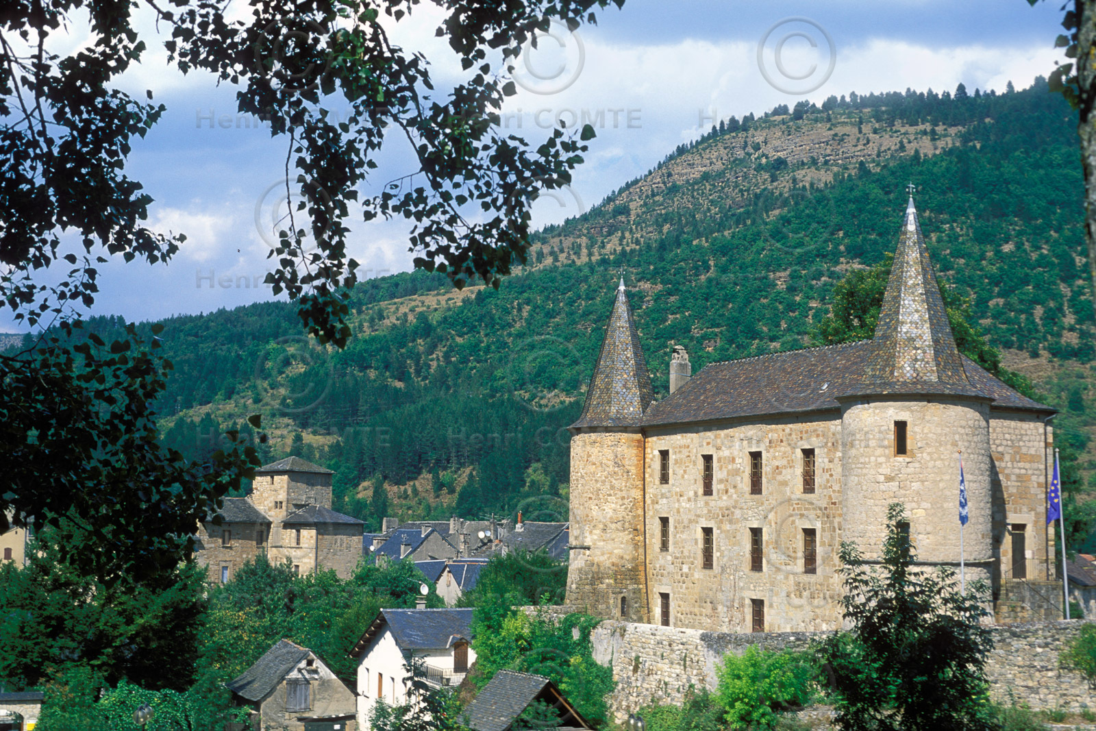 Le château de Florac