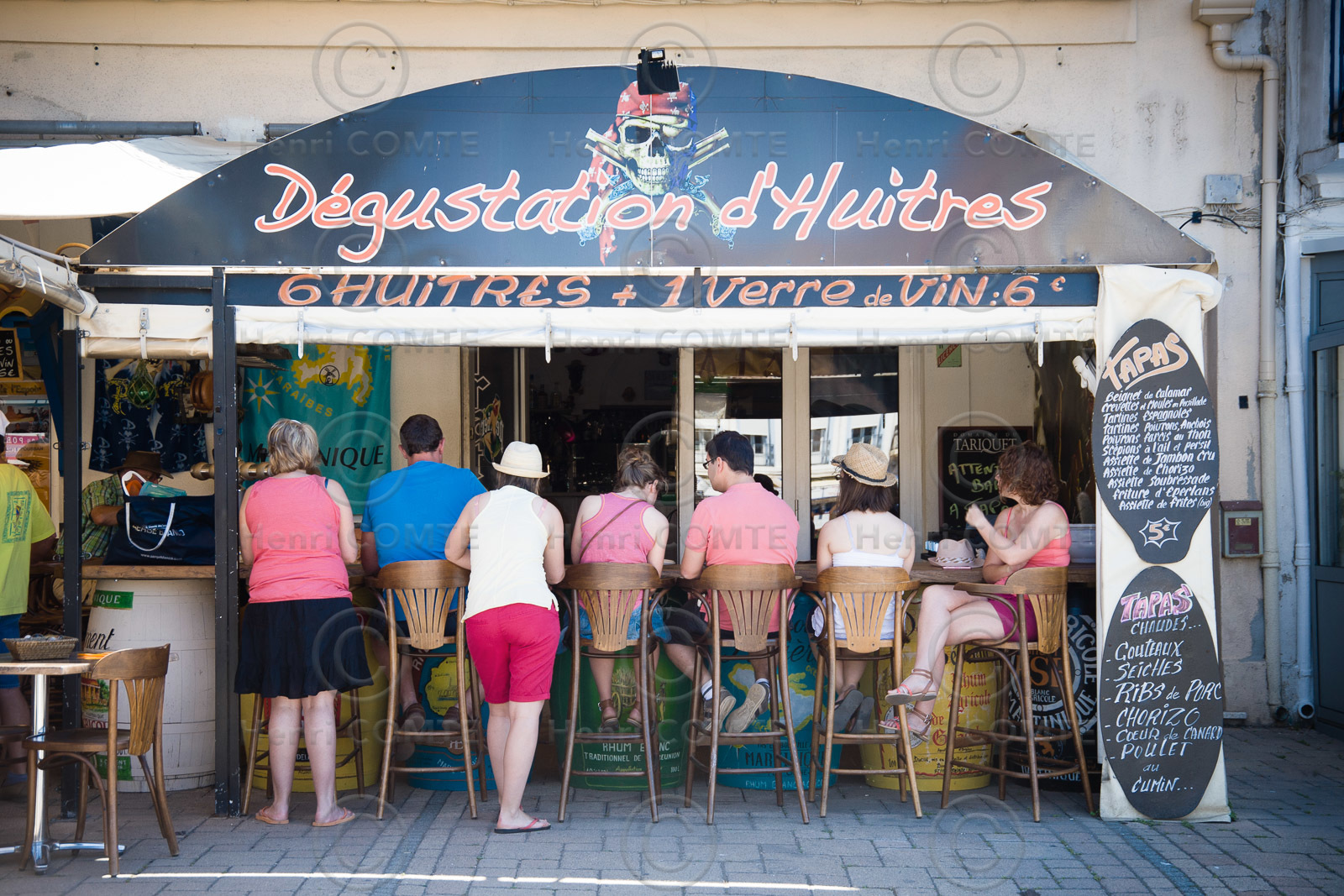 Dégustation huitres